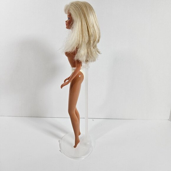 Sweetheart Barbie 1997 I Love Barbie Doll #18608 Blonde Hair Blue Eyes Nude - Picture 4 of 6